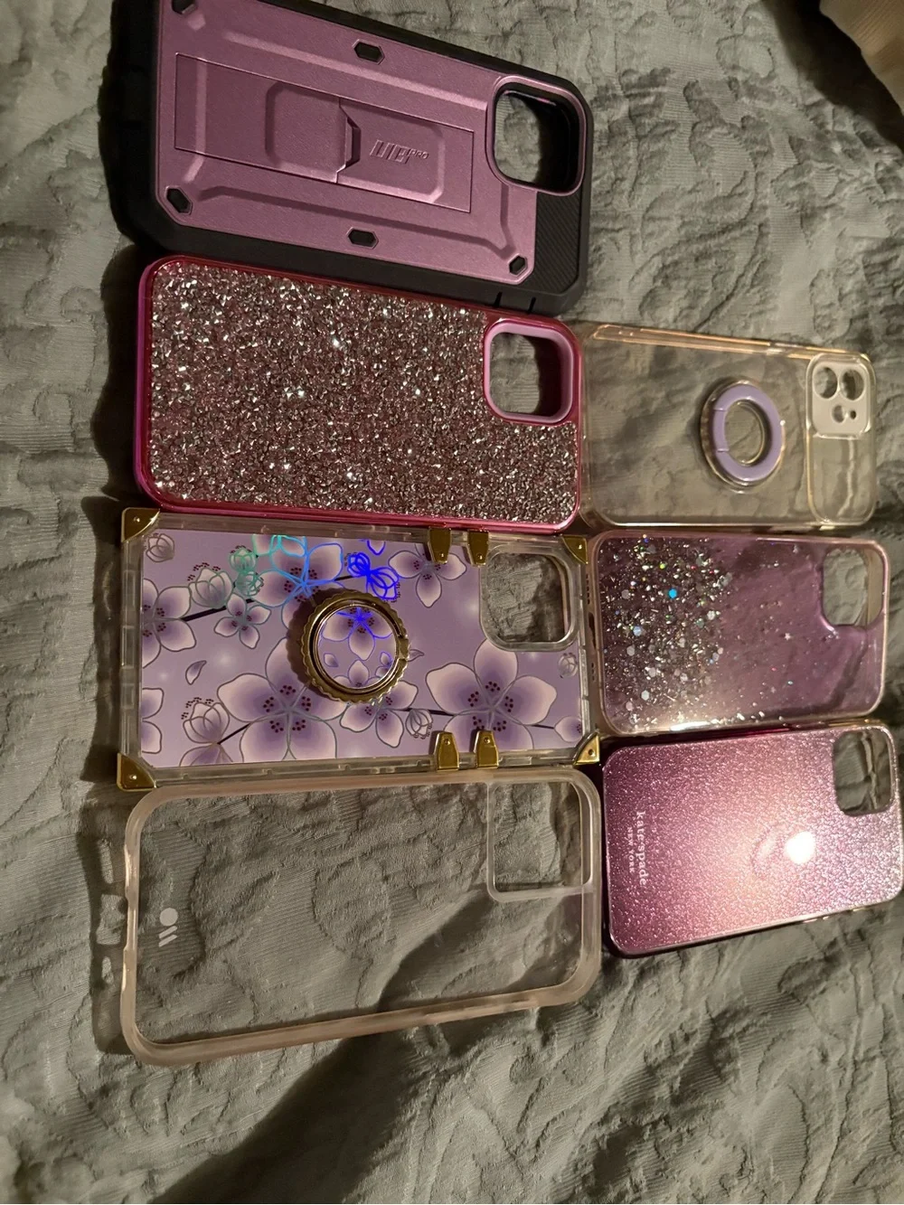 N/A purple iphone